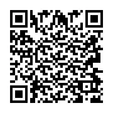 QR-koodi puhelinnumerolle +2693492622