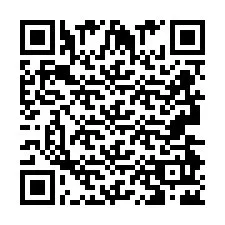 QR-код для номера телефона +2693492647