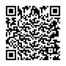 QR код за телефонен номер +2693492648