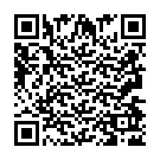 QR код за телефонен номер +2693492661