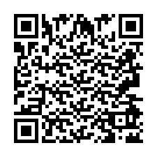 Codice QR per il numero di telefono +2693492689