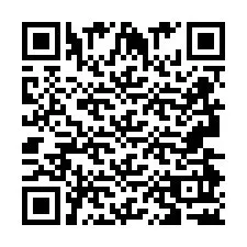 QR-code voor telefoonnummer +2693492747