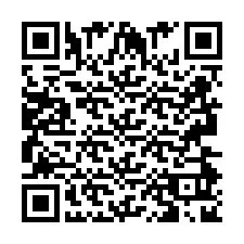 QR-code voor telefoonnummer +2693492802