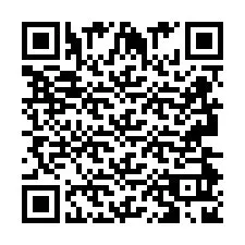 Código QR para número de telefone +2693492806