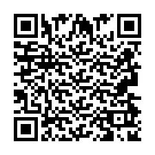 Código QR para número de telefone +2693492817