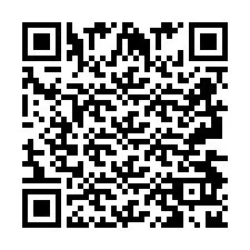 Codice QR per il numero di telefono +2693492834