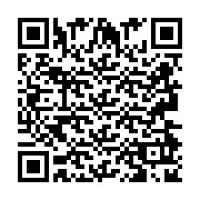 QR-code voor telefoonnummer +2693492842