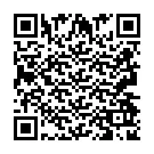 QR Code pour le numéro de téléphone +2693492879