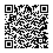 QR Code pour le numéro de téléphone +2693492898