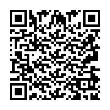 QR-code voor telefoonnummer +2693492904