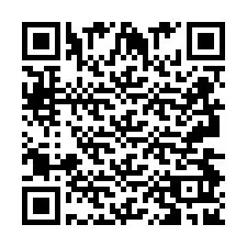 Codice QR per il numero di telefono +2693492924