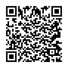 Codice QR per il numero di telefono +2693492931