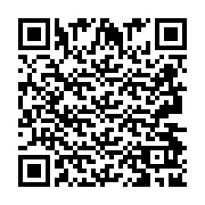 Código QR para número de telefone +2693492938