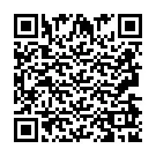 Código QR para número de telefone +2693492941