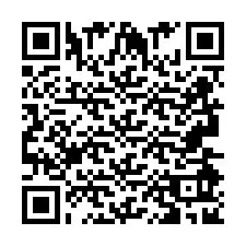 QR-код для номера телефона +2693492987