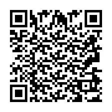 QR код за телефонен номер +2693493001