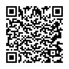 QR код за телефонен номер +2693493021