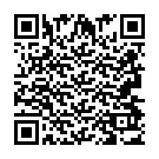 QR код за телефонен номер +2693493037