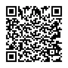 QR-code voor telefoonnummer +2693493074