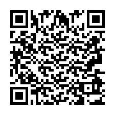 QR код за телефонен номер +2693493085