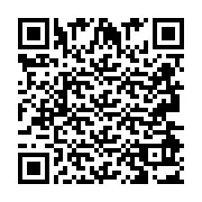 QR код за телефонен номер +2693493086