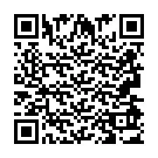 QR код за телефонен номер +2693493087