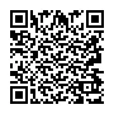 Código QR para número de telefone +2693493128