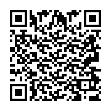 Código QR para número de teléfono +2693493619