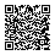 QR Code pour le numéro de téléphone +2693493627