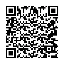 Código QR para número de telefone +2693493629