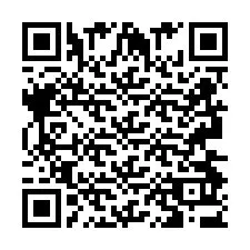 Código QR para número de telefone +2693493632