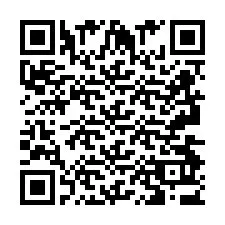 QR kód a telefonszámhoz +2693493634