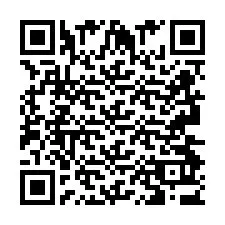 Codice QR per il numero di telefono +2693493636