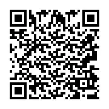 Codice QR per il numero di telefono +2693493655