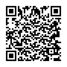 QR код за телефонен номер +2693493662