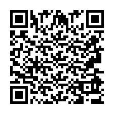 QR код за телефонен номер +2693493683