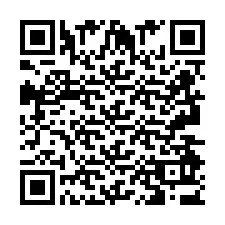 QR Code สำหรับหมายเลขโทรศัพท์ +2693493698