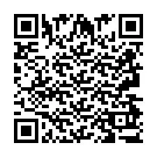 QR код за телефонен номер +2693493718