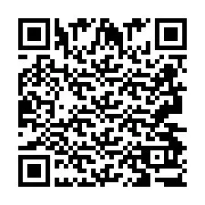 QR-code voor telefoonnummer +2693493739