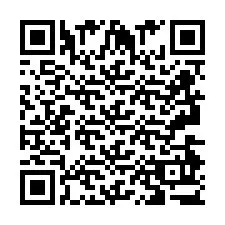 QR код за телефонен номер +2693493740