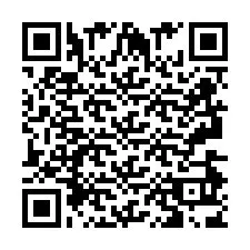 Codice QR per il numero di telefono +2693493800