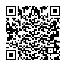 Código QR para número de telefone +2693493807