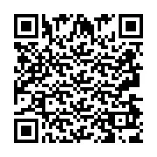 Codice QR per il numero di telefono +2693493810