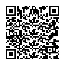 Código QR para número de teléfono +2693493821