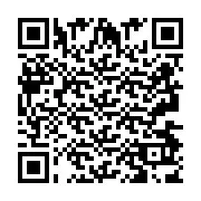 QR-code voor telefoonnummer +2693493830