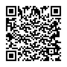 QR-code voor telefoonnummer +2693493832