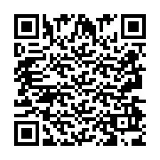 Código QR para número de telefone +2693493854