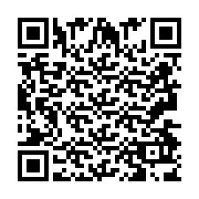 QR-koodi puhelinnumerolle +2693493861