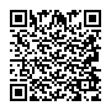 QR-code voor telefoonnummer +2693493866