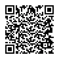 Código QR para número de telefone +2693493872